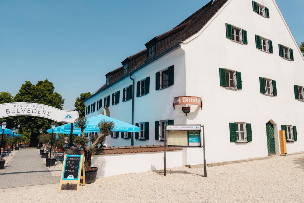 Belvedere Hotel-Restaurant Eching  Exterior foto